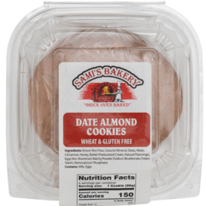 Date Almond Cookies