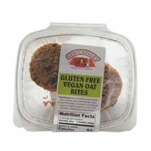 Gluten Free Vegan Oat Bites