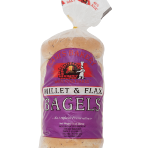 Millet and Flax Bagel