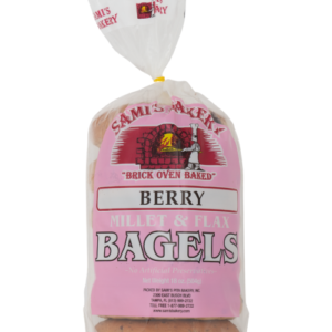 Millet & Flax Berry Bagels