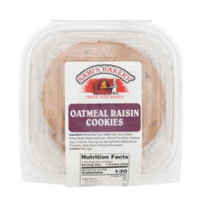 Oatmeal Raisin Cookies