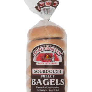 Millet Sourdough Bagels